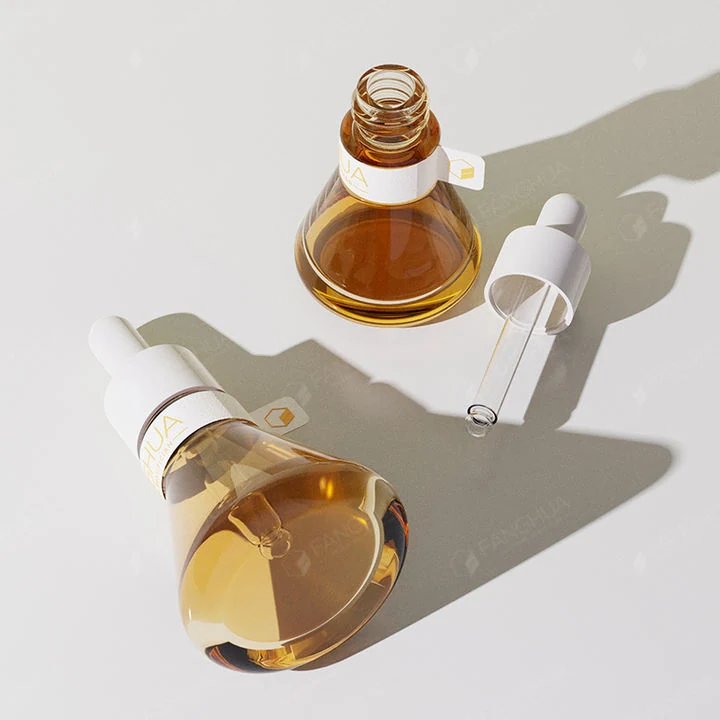15ml 30ml Suero Único Botella Gotero de Vidrio con Caja de Embalaje
