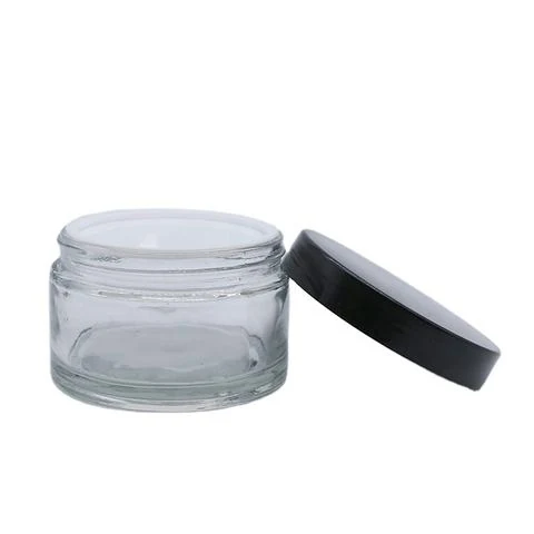 200G 200Ml Cosmetic Glass Cream Jar & Cleaning Clay Jar