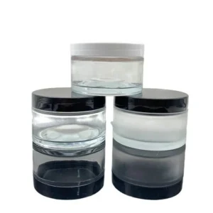 200g Glass Cream Can for Cosmetics and Skincare