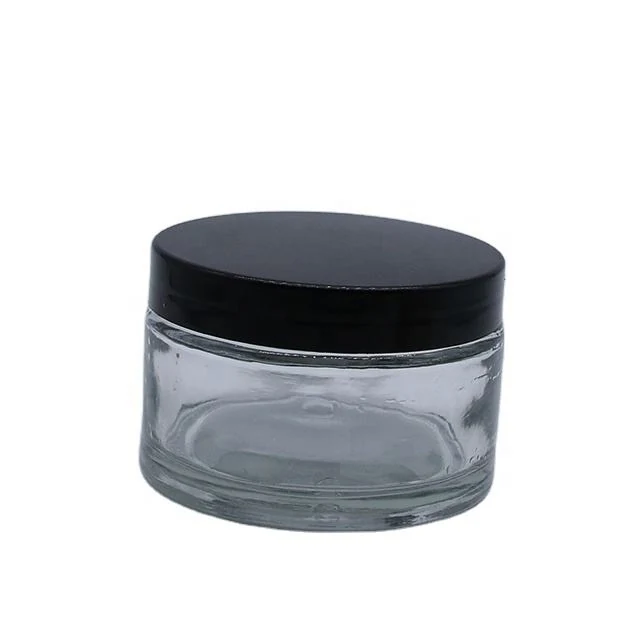 200Ml Clear Glass Cream Jar & 200G Skin Care Jar
