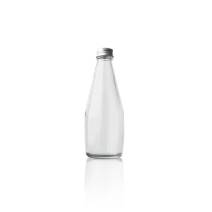 300ml Glass Beverage Bottle with Caps for Drinks