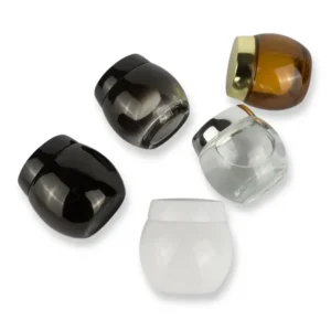 30g 50g Spherical Cosmetic Glass Jar for Cream Packaging