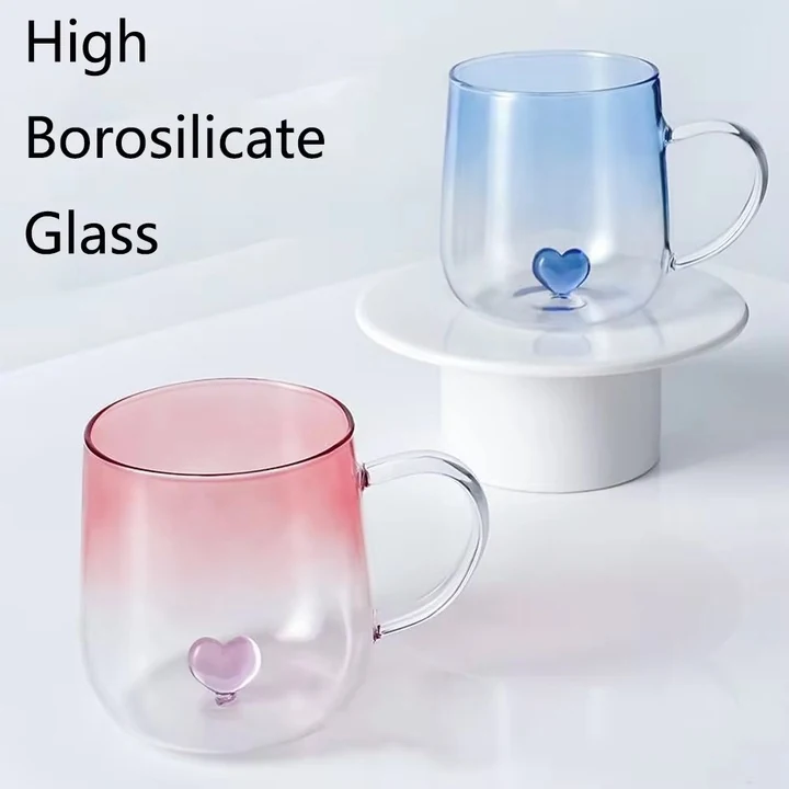 Vaso de vidrio borosilicato de 400 ml