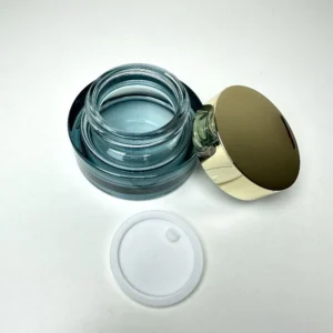 50g Blue Face Cream Jar & 30ml Transparent Eye Cream Jars