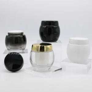 50g Cosmetics Belly Glass Bottle for Cream Packaging