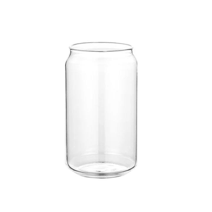 Vaso de vidrio borosilicato para latas de cerveza