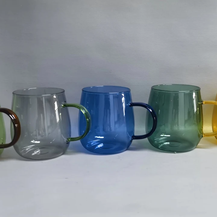 Asa de vaso de vidrio borosilicato