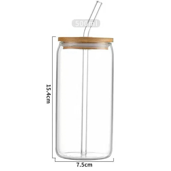Vaso de vidrio borosilicato