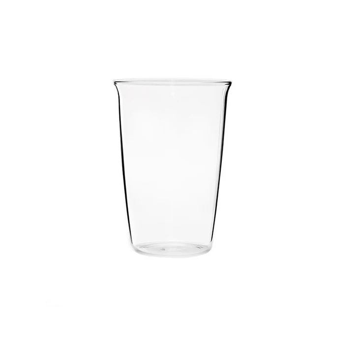 Coupe à boire en verre transparent