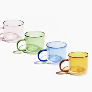 Farbiges Doppelwandglas