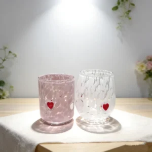 Konfetti Glas Trinkbecher