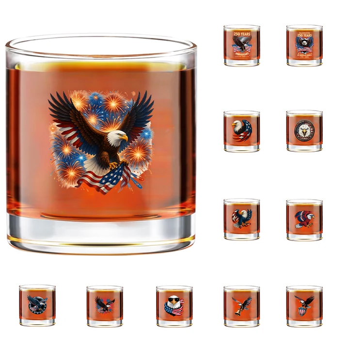 Custom Anniversary Whisky Glass Cup Custom Anniversary Whisky Glass Cup