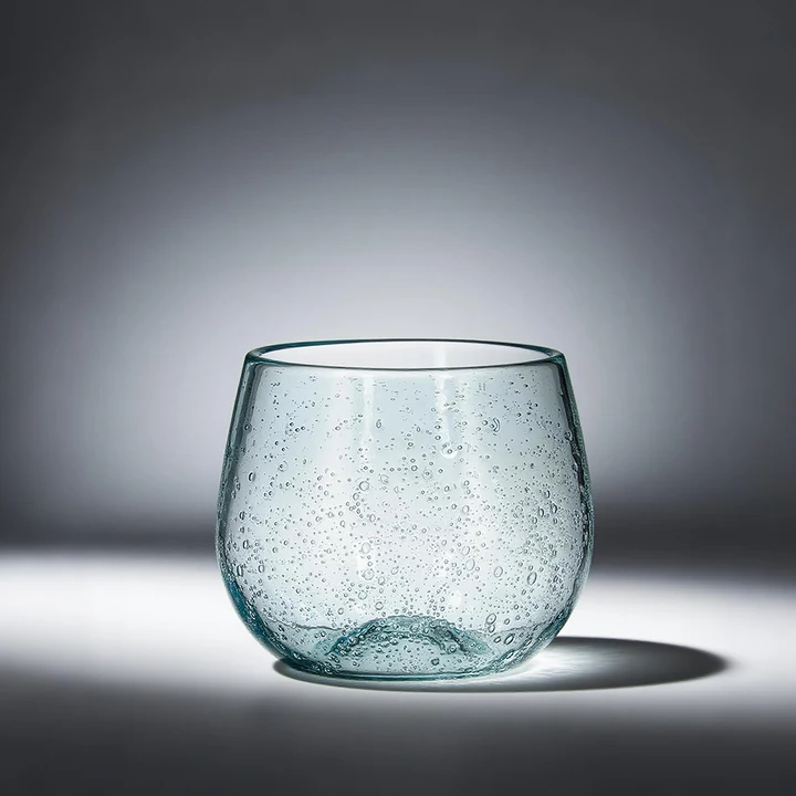 Custom Bubble Glass Drinking Cup Custom Bubble Glass Drinking Cup