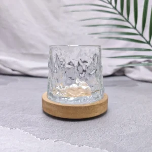 Dekorative Glastasse für den Haushalt