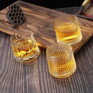 Exquisite Silver Volcanic Whisky Glass Cup Wholesale