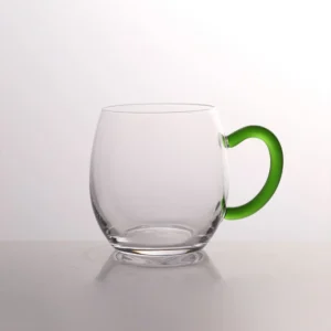 French Style Lead Free Glass Coffee Mug 230ml