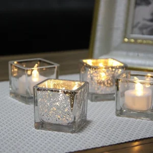 Glass Candle Holder Cup