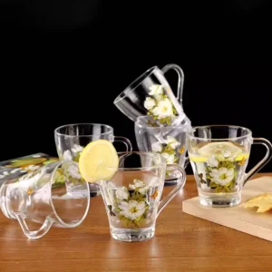 Glass Drinkware Set 6pcs