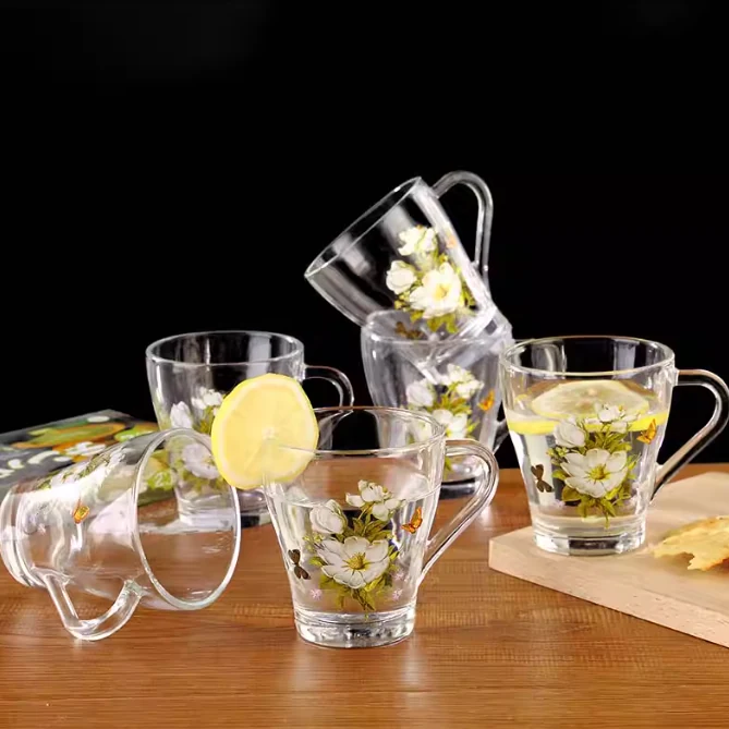Glass Drinkware Set 6Pcs Glass Drinkware Set 6Pcs