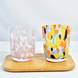 Handmade Blown Glass Cup