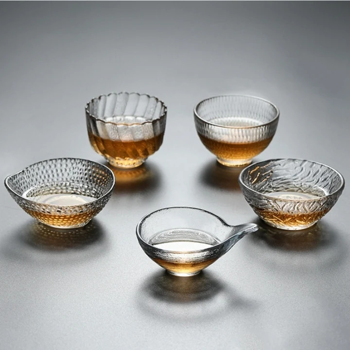 Japanese Hammered Glass Cup Japanese Hammered Glass Cup