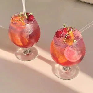 Minimalist Stemless Glass Cup