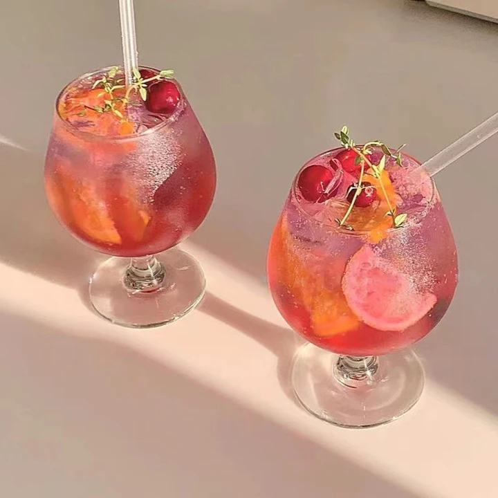 Minimalist Stemless Glass Cup