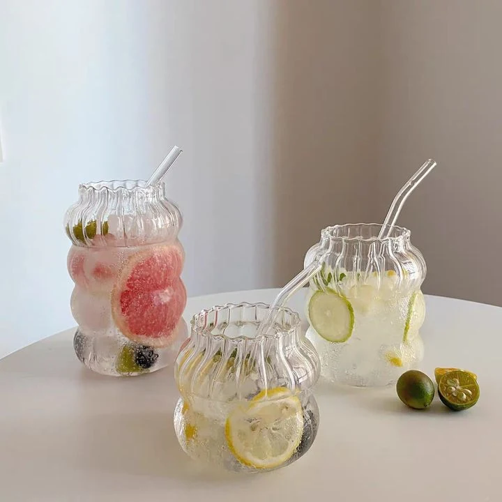 Taza de té de cristal multiusos