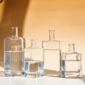 Top Selling 350ml-2L Unique Shaped Glass Wine & Tequila Bottles