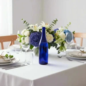 Wholesale 750ml Custom Glass Wine Bottle with Cork for Luxury Beverages