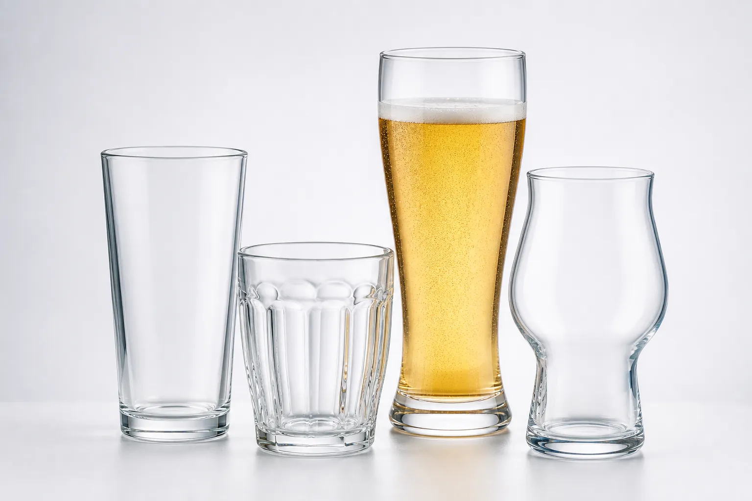 Beer glasses