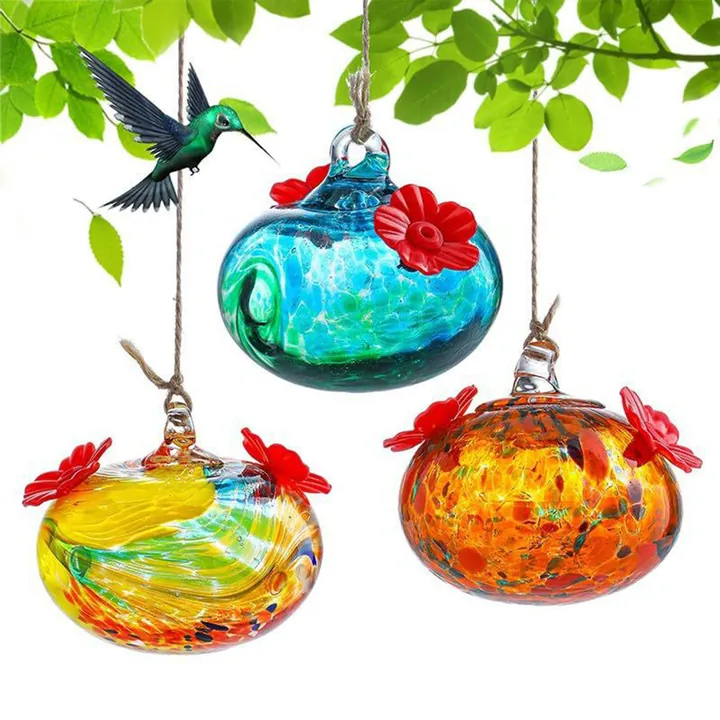 bird feeder hanging trio