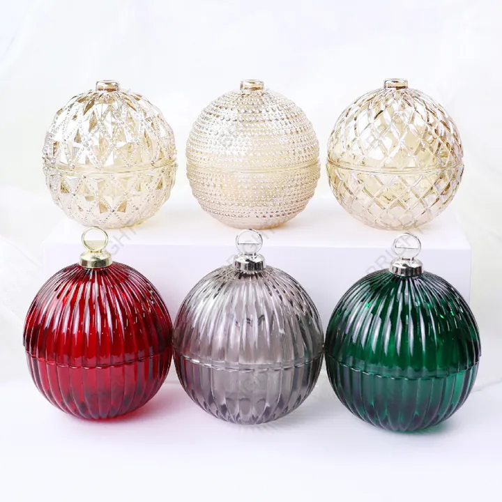candle jar ornament balls