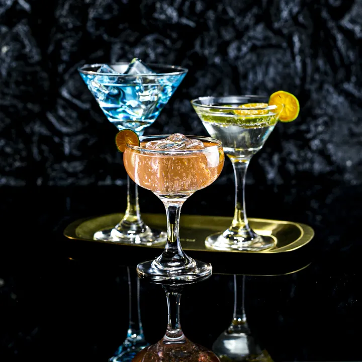 cocktail glass drink series