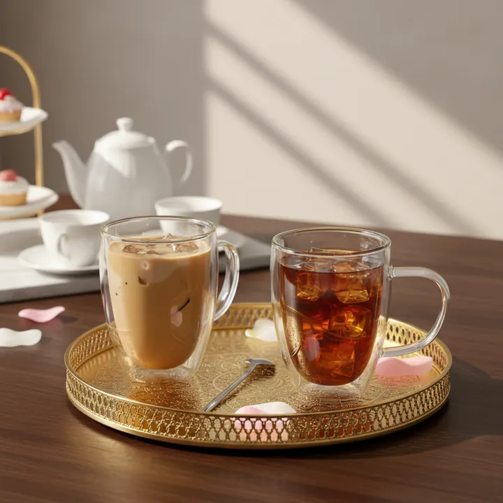 Double wall coffee mug