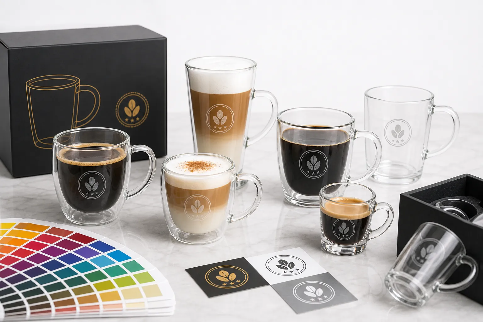 Custom Logo Coffee Cups
