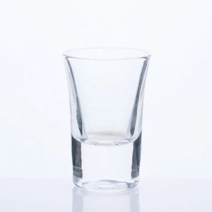 Custom logo heavy base Shot Glass manufacturer product
