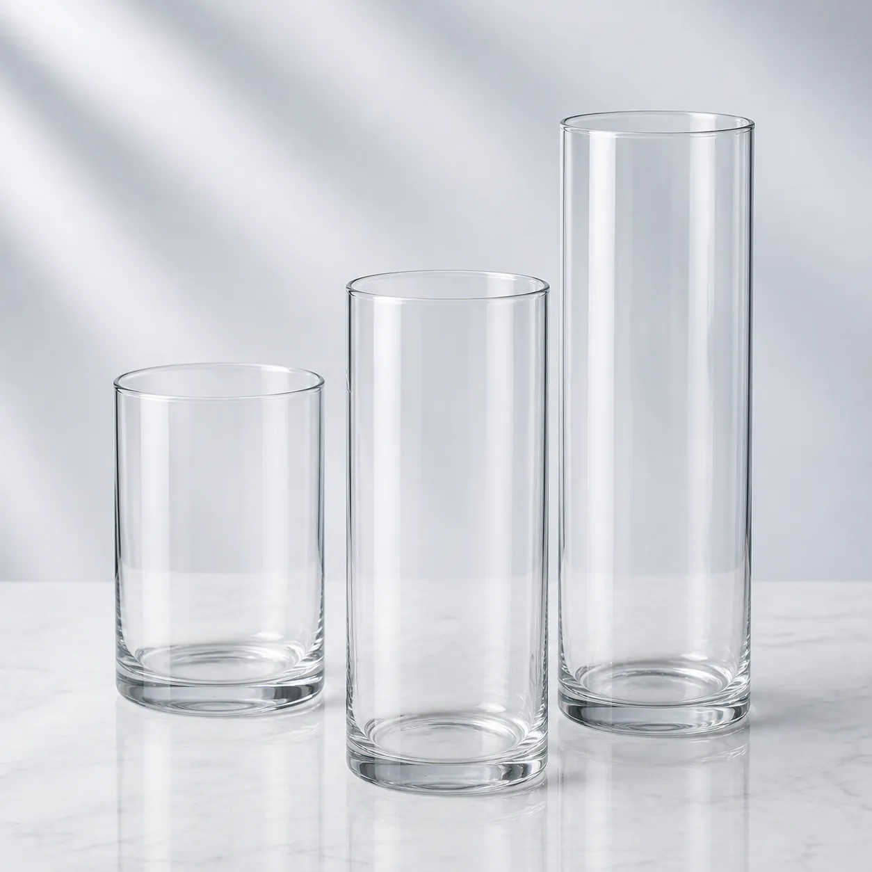 Glass Cylinder Vases