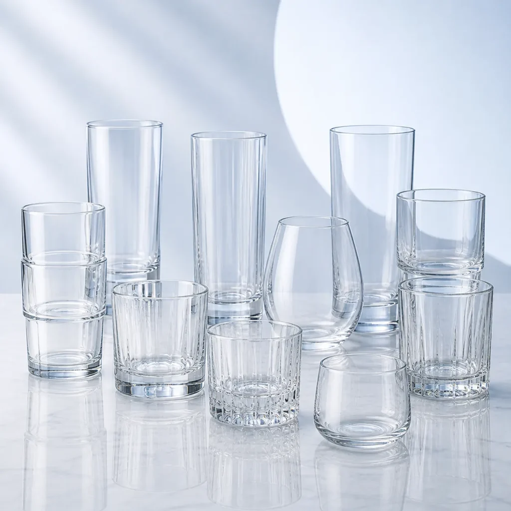 Glasbecher-Held