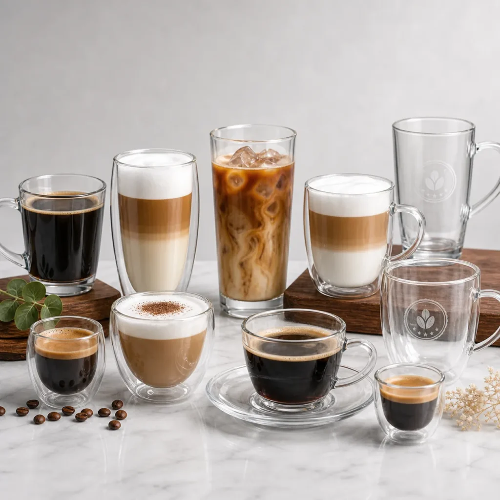 hero glass coffee cup