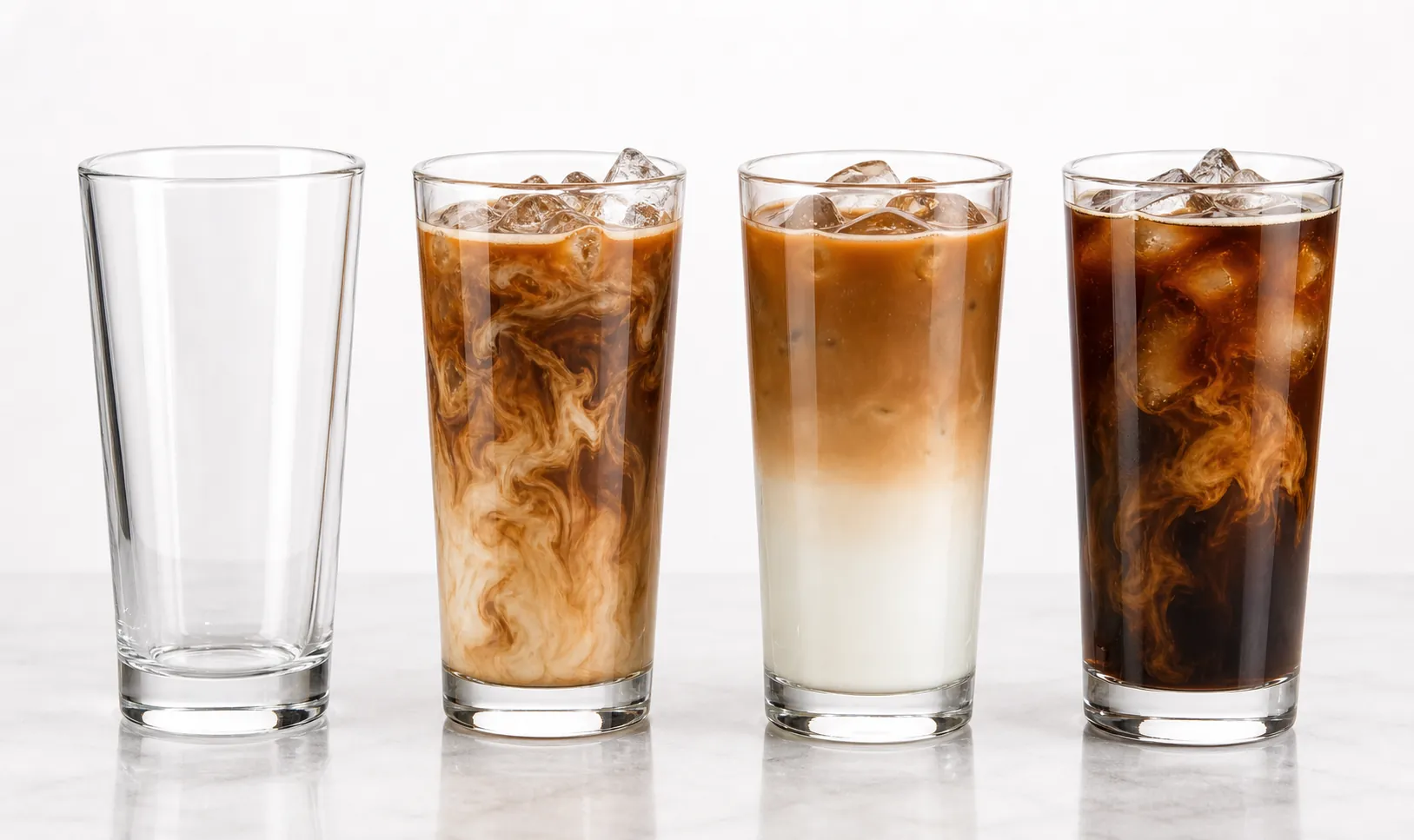 Iced Coffee Glasses