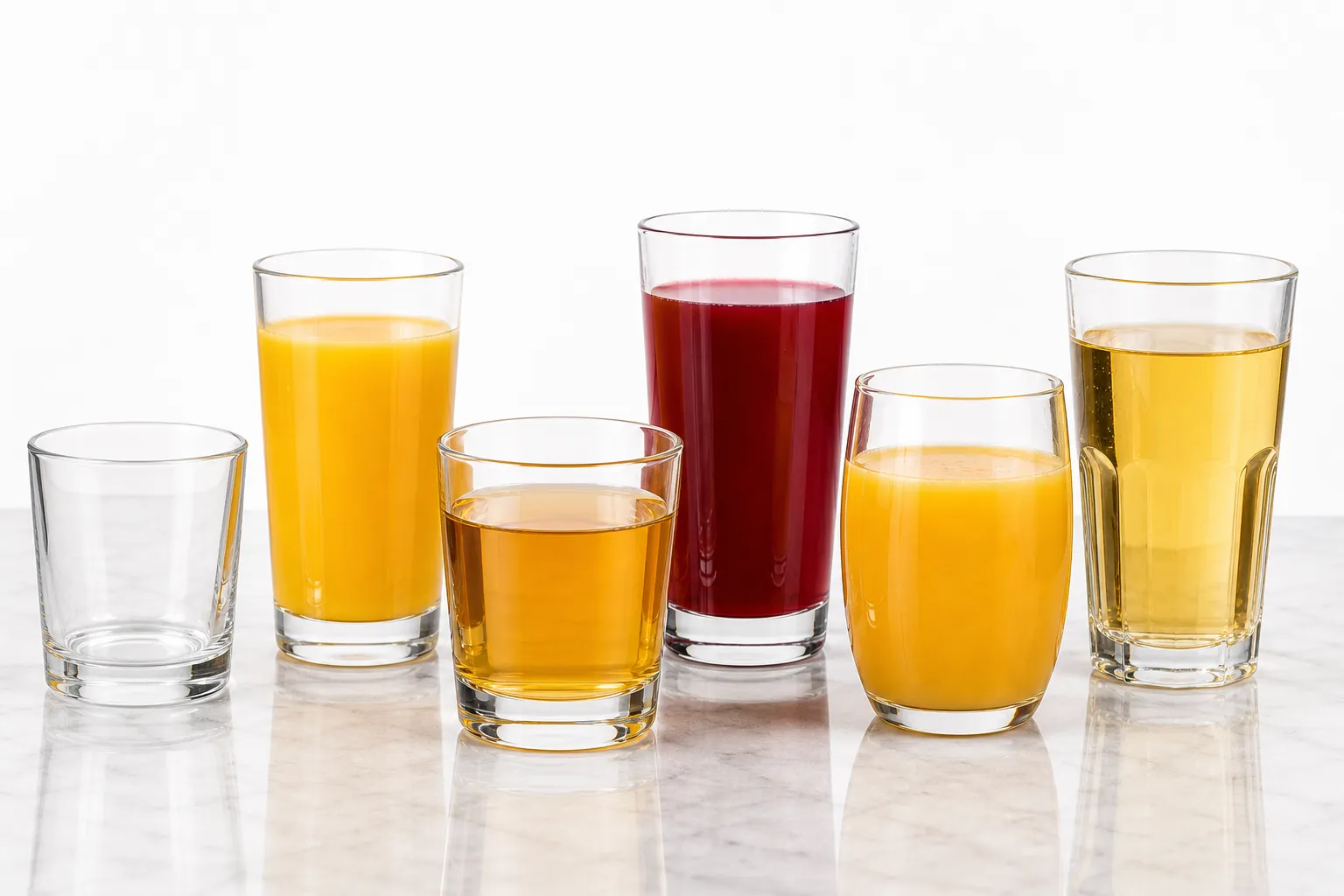 Juice glasses