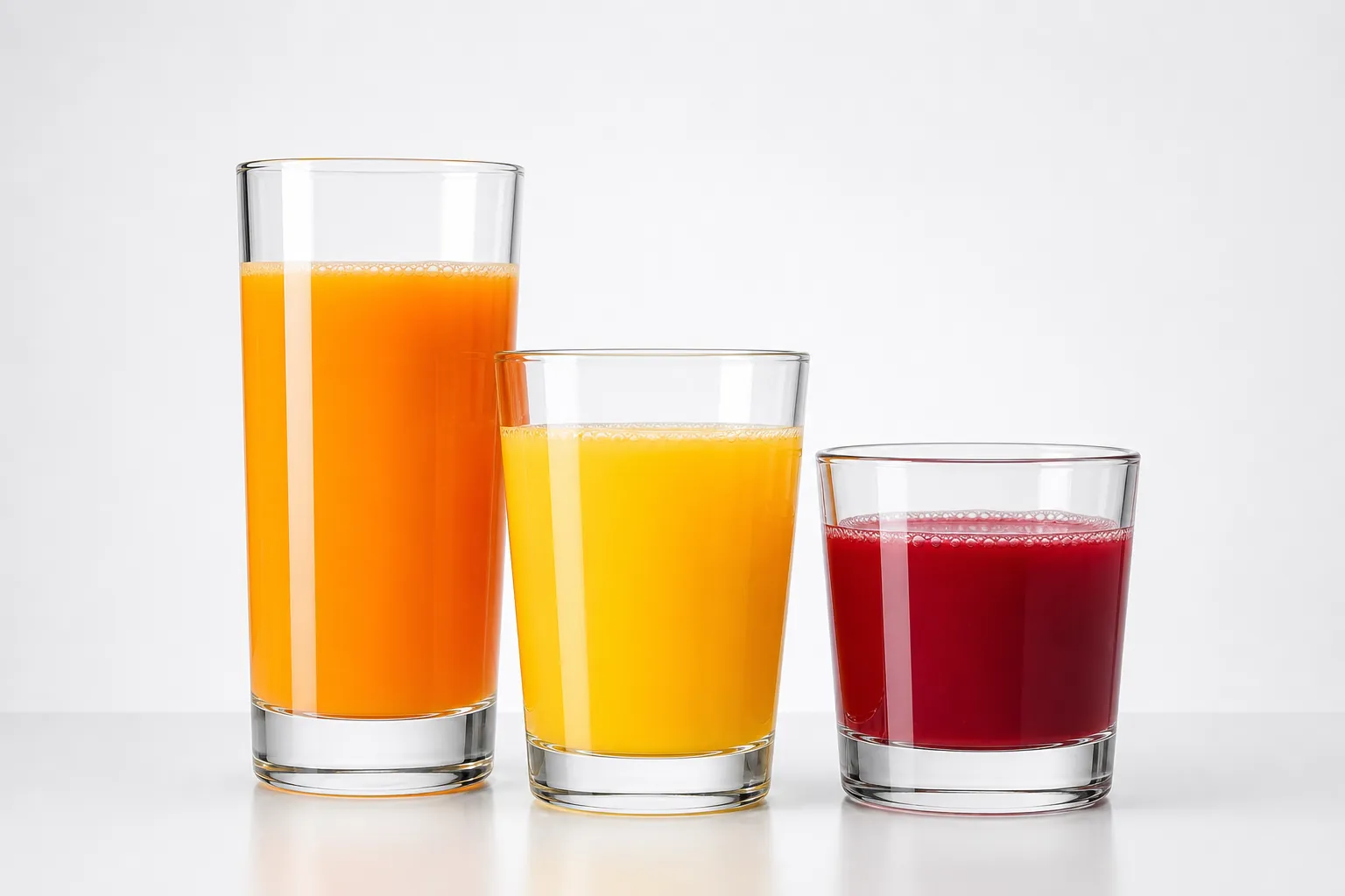 Juice glasses