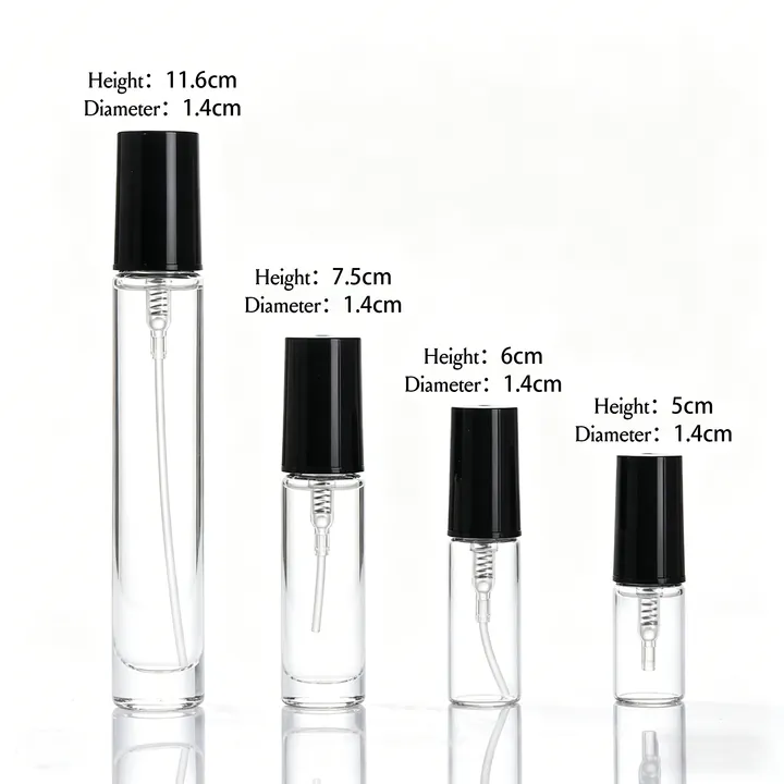 perfume atomizer size set