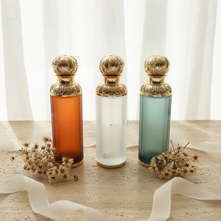 perfume oil gold cap