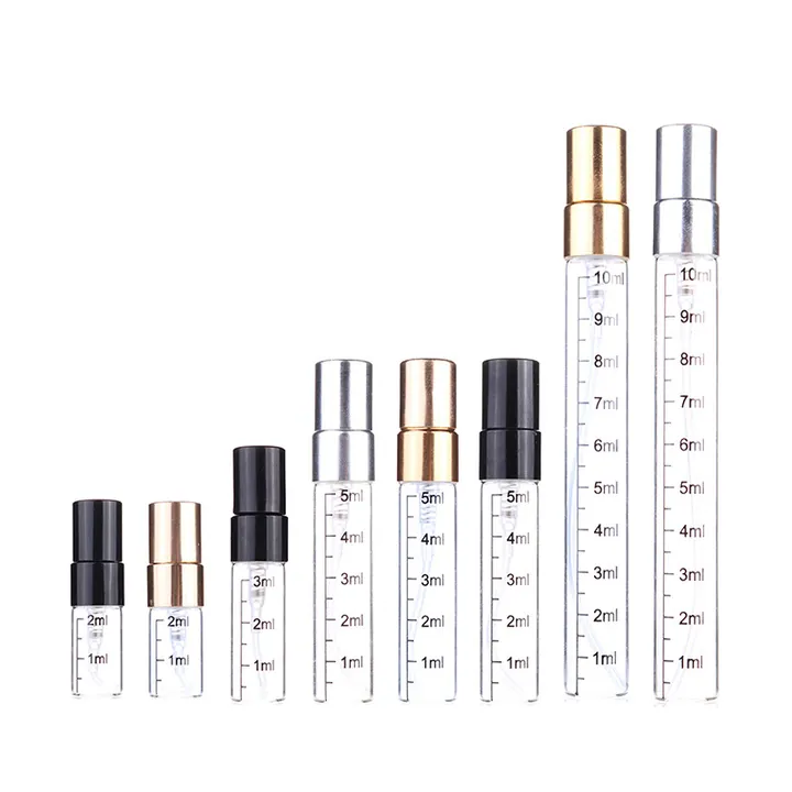 sample vial graduated set