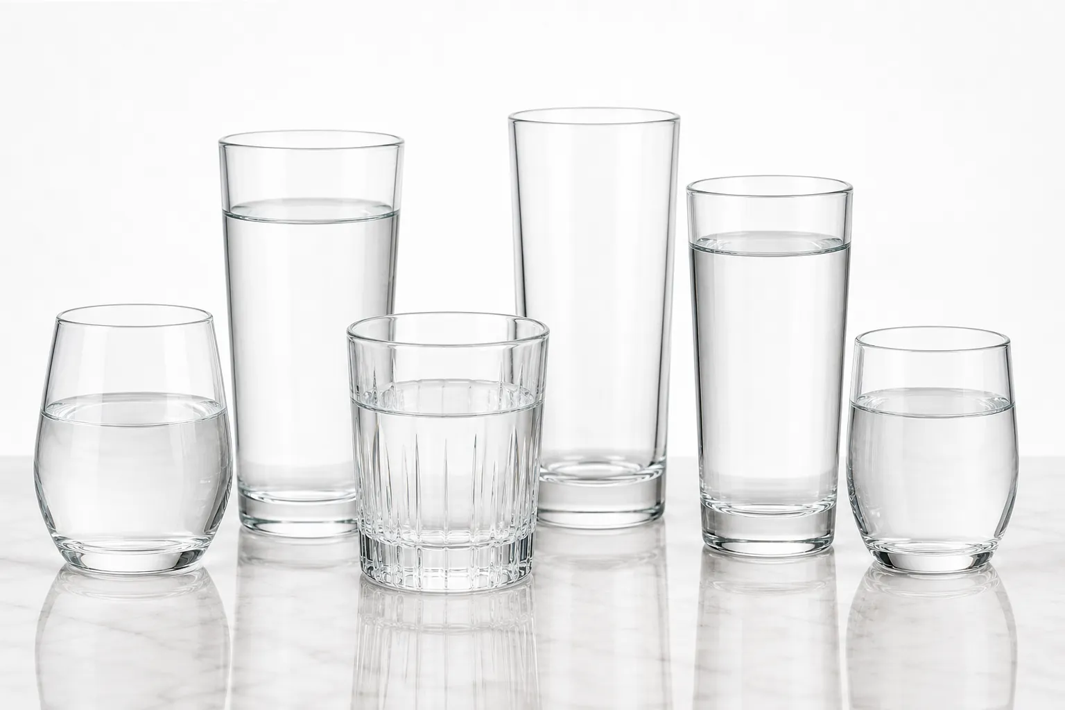 Water glasses