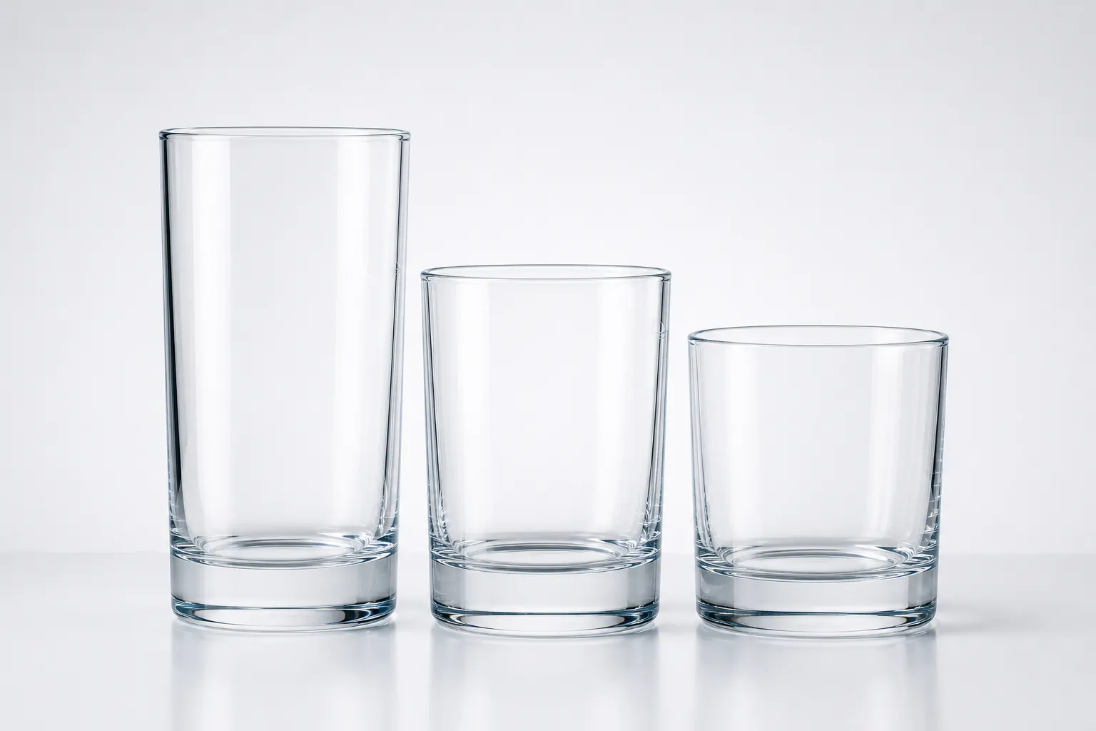 Water glasses