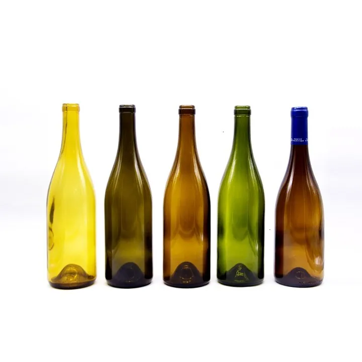 wine bottle color set