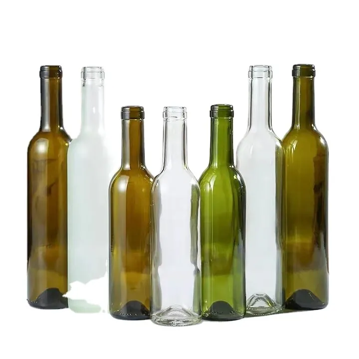 wine bottle mixed colors